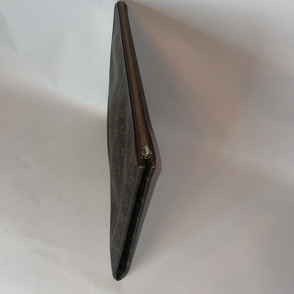 Louis Vuitton Pouch Document Holder 1988 Louis Vuitton Clutch LV Monogram Bag 🔥 - Picture 11 of 13